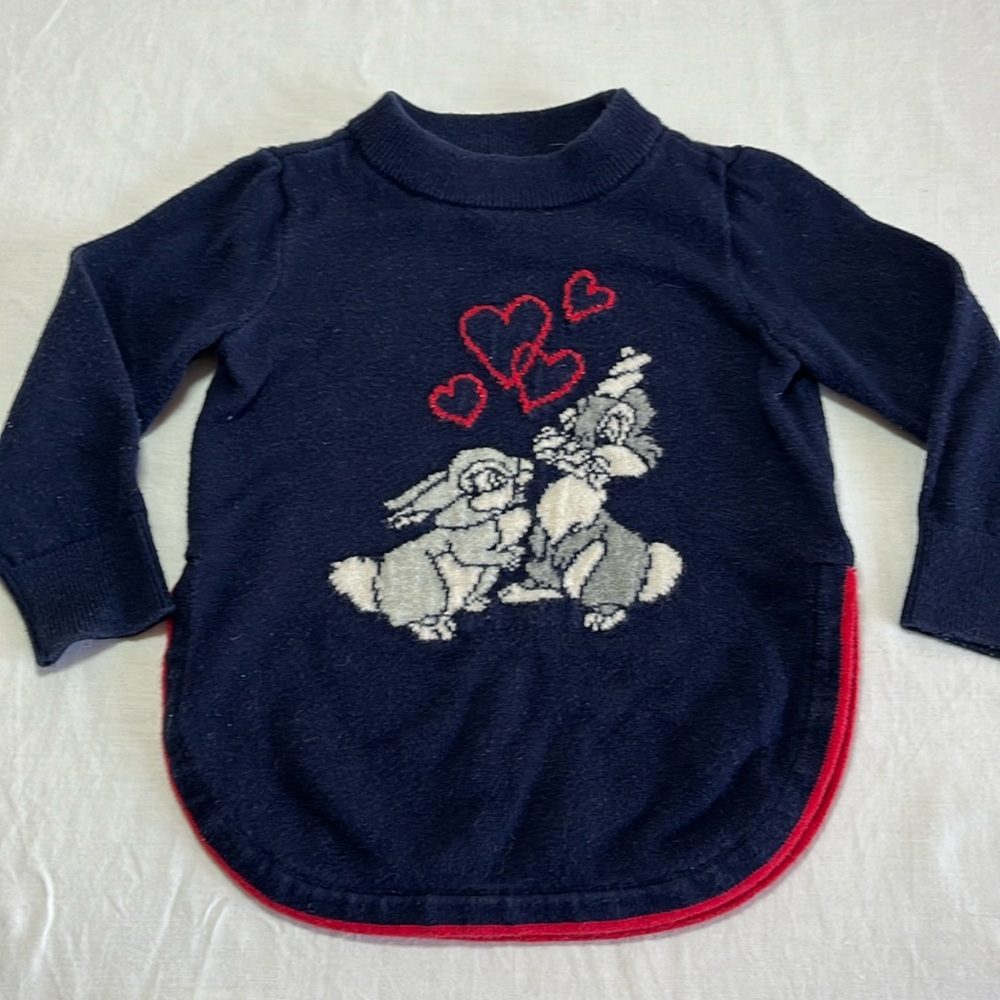 12-18M GAP x Disney Bambi’s Thumper knit sweater